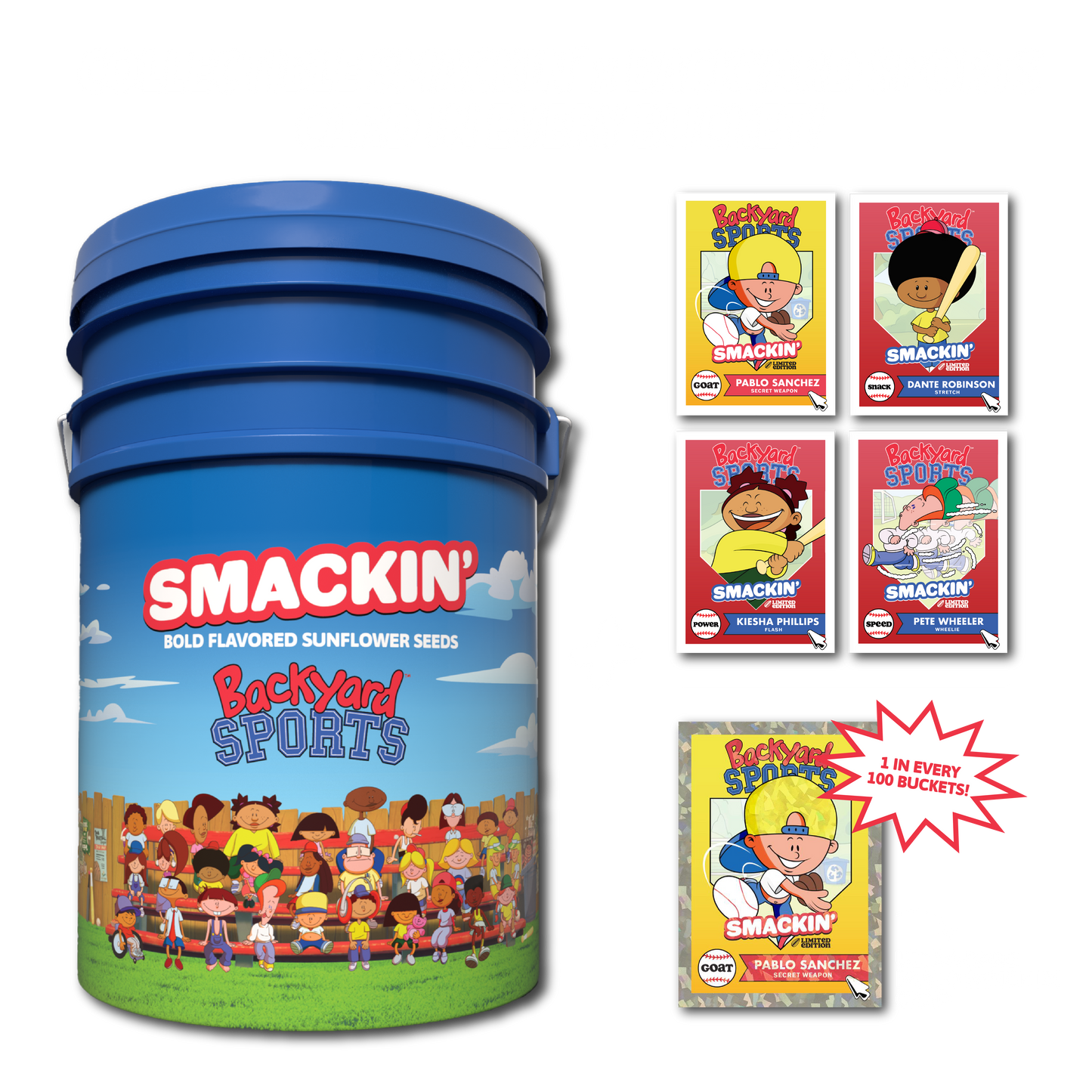 SMACKIN' x BACKYARD SPORTS BUCKET