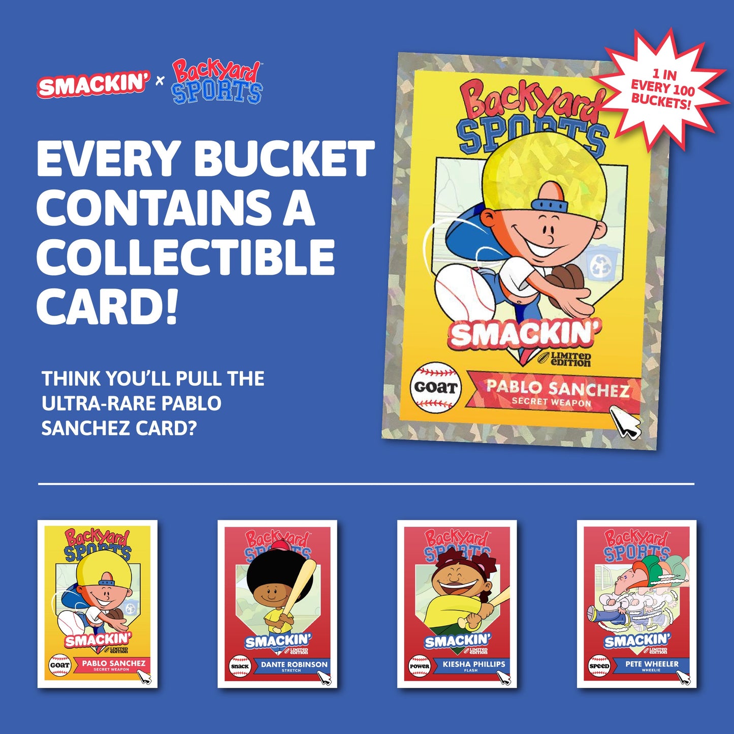 SMACKIN' x BACKYARD SPORTS BUCKET