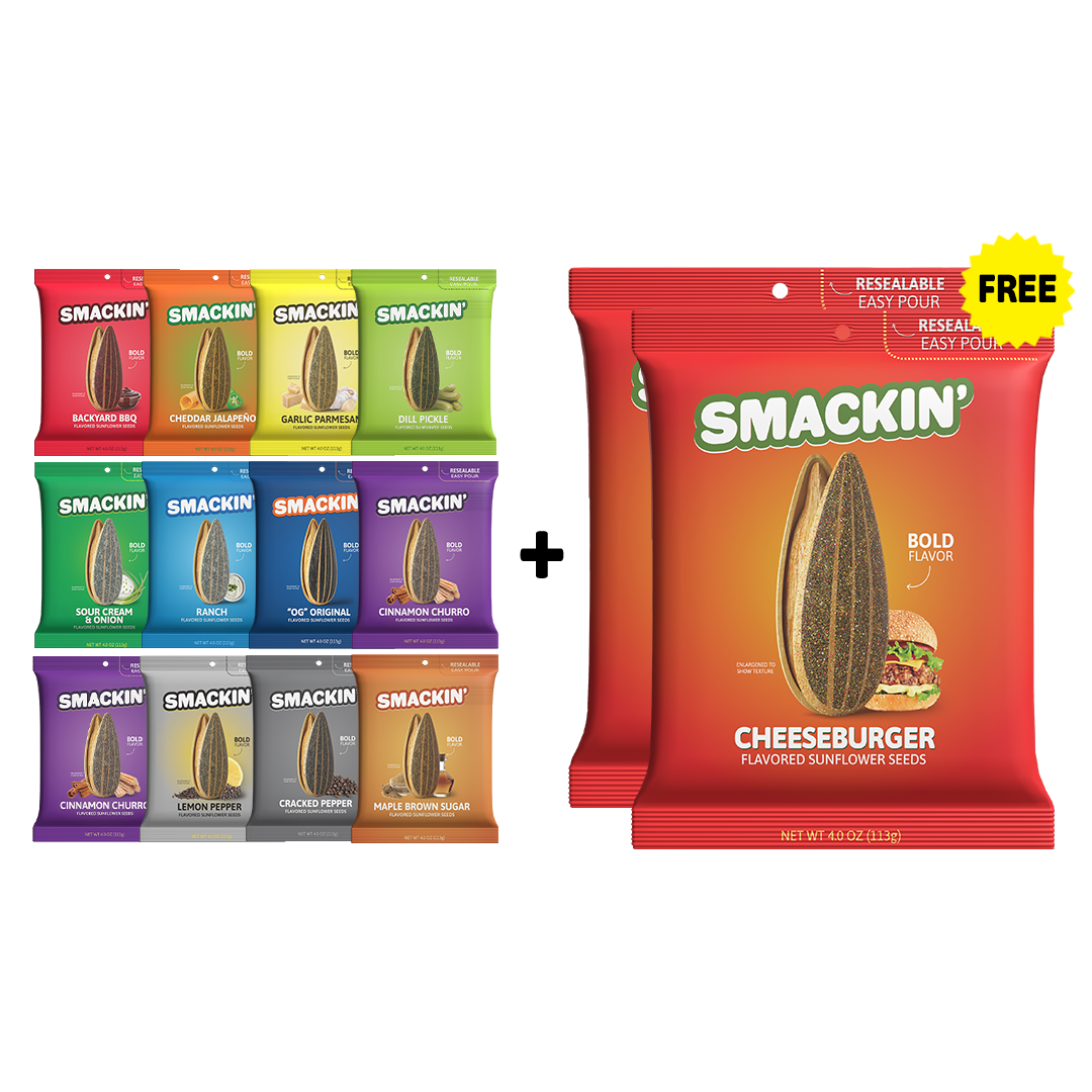2 FREE Cheeseburger Bags + 12 Bag Variety Pack