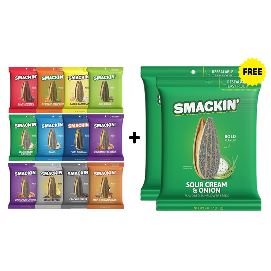 2 FREE Sour Cream and Onion Bags + 12 Bag Variety Pack
