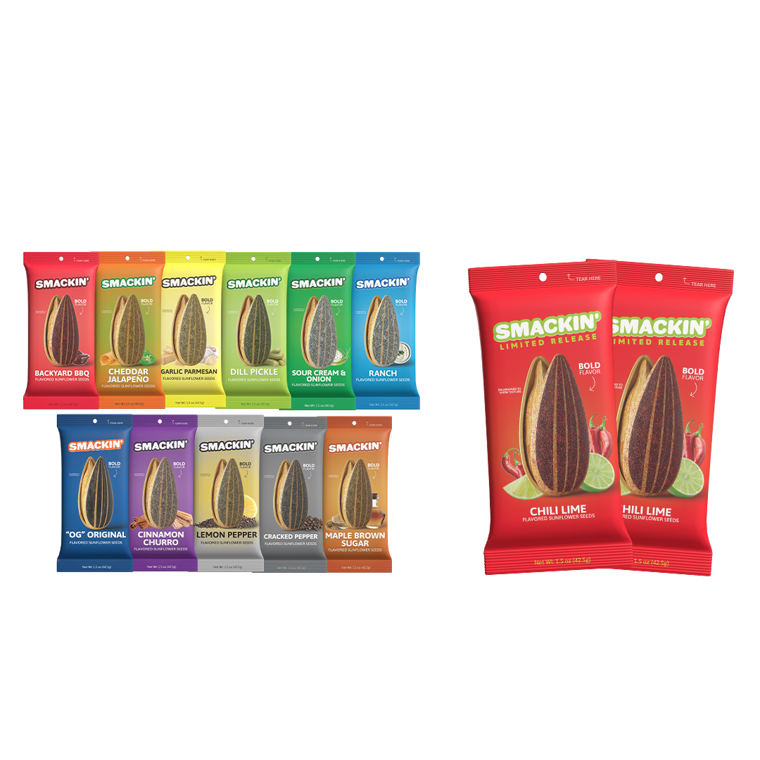 SAMPLER PACK + 2 BAGS OF CHILI LIME