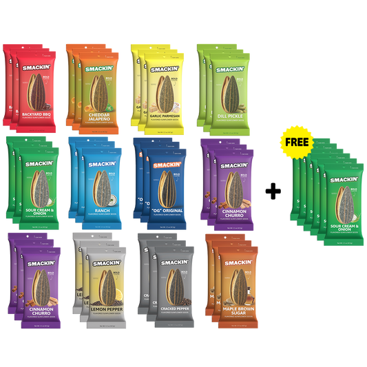 36 Bag Variety Pack + 6 FREE Bags of Sour Cream and Onion