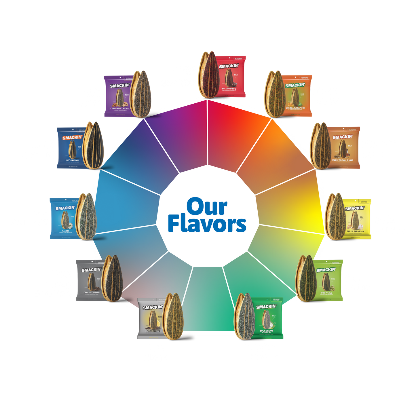 12 Bag Variety Pack + 1 FREE Large Backyard BBQ Bag